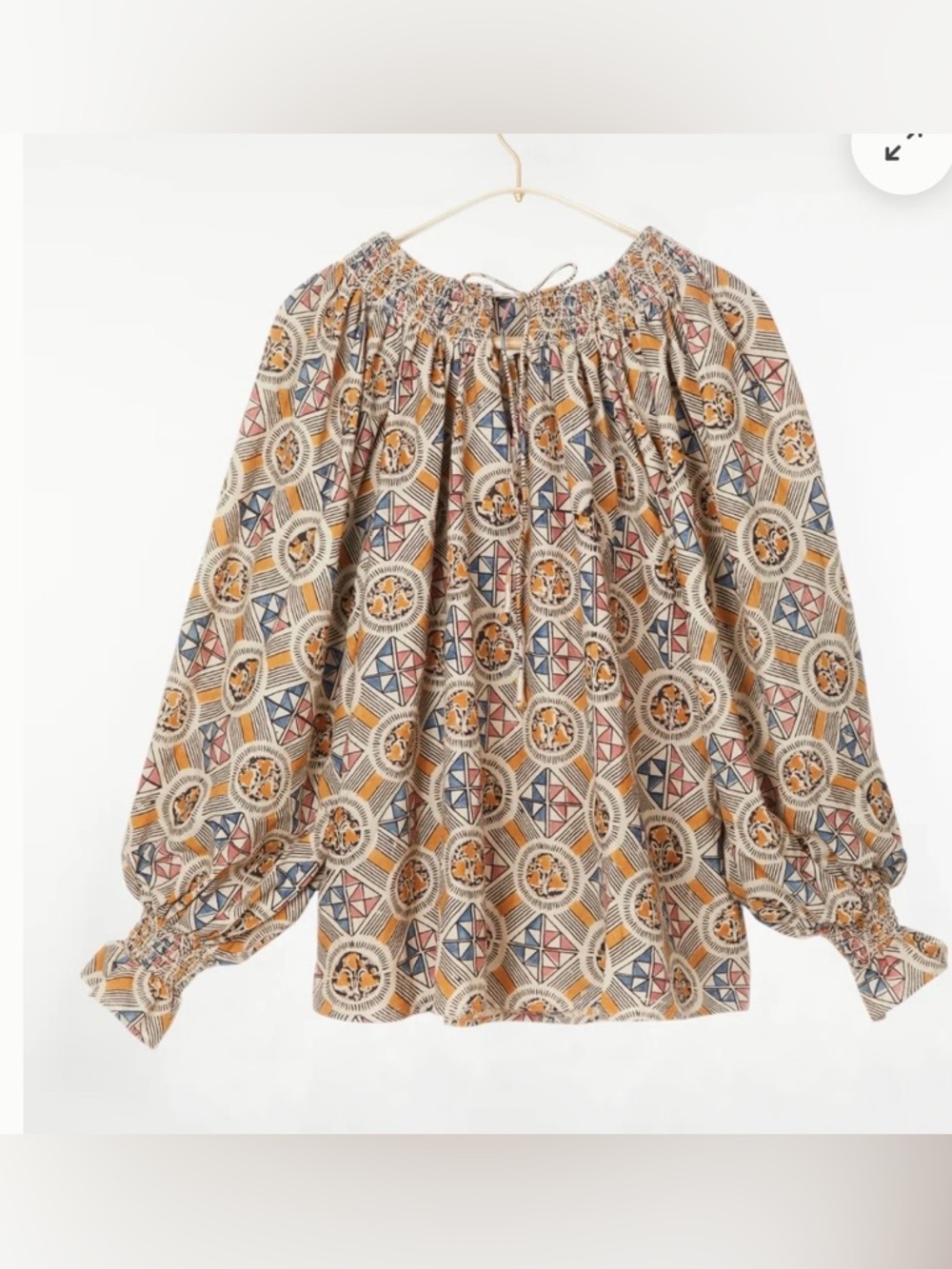 Umber & Ochre Priti Top Muslin Tile
Print Small Handwoven Cotton